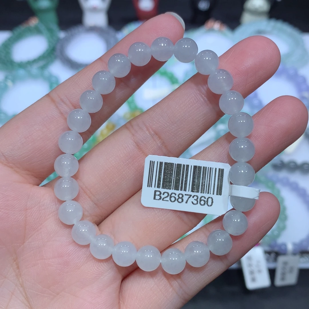 翡翠未镶嵌手串天然