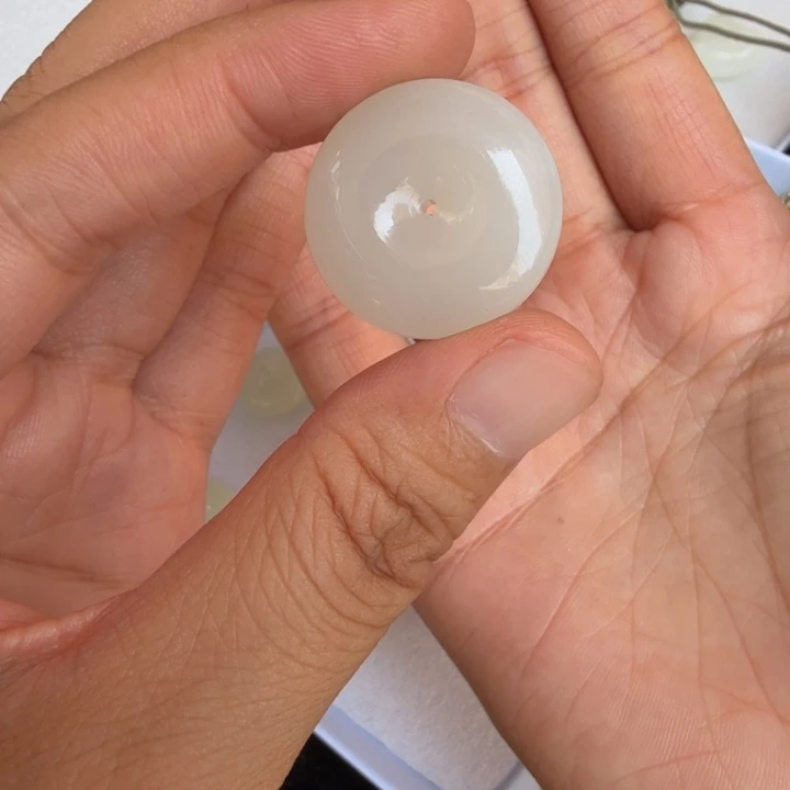 琴***悠和田玉未镶嵌颈饰24，淼