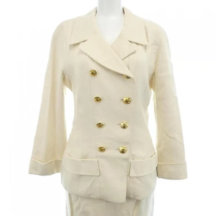 熊妮精品女士复古格子套装百搭时尚加厚针织外套ins秋冬季日系