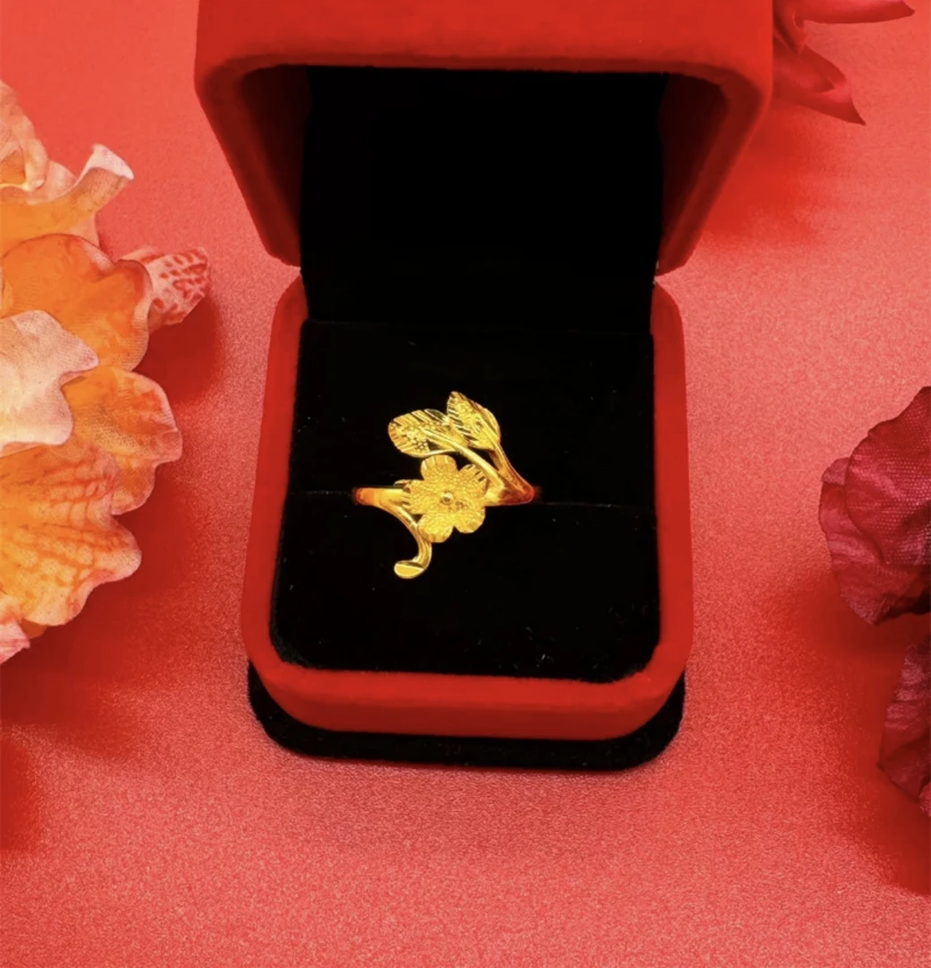 铜合金戒指 【相守】新款波西米亚风开口戒指9031