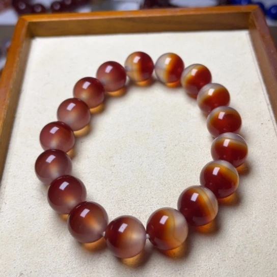 玛瑙/玉髓未镶嵌手链