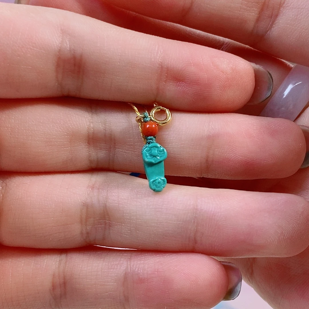 未镶嵌绿松石珠宝奇石