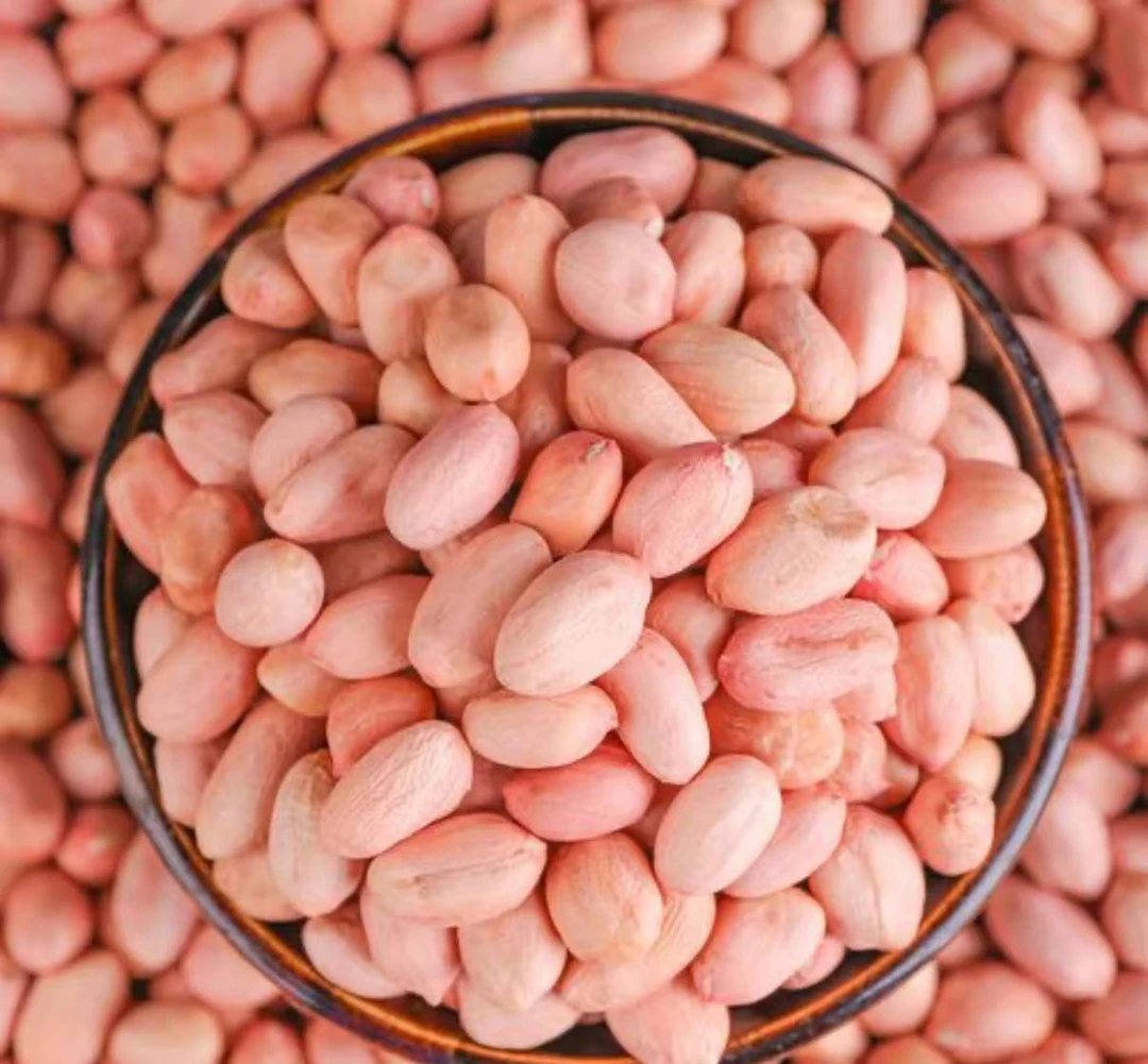 2025年新鲜脱壳的大颗粒大白沙花生米3斤5斤10斤