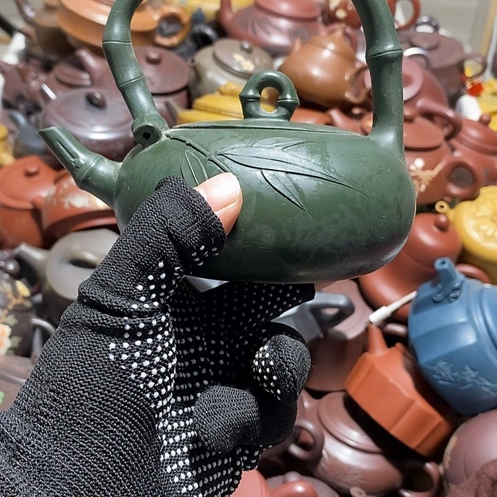 紫砂茶壶晃盖流口水