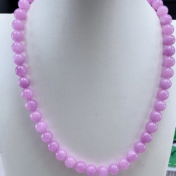 翡翠颈饰未镶嵌项链