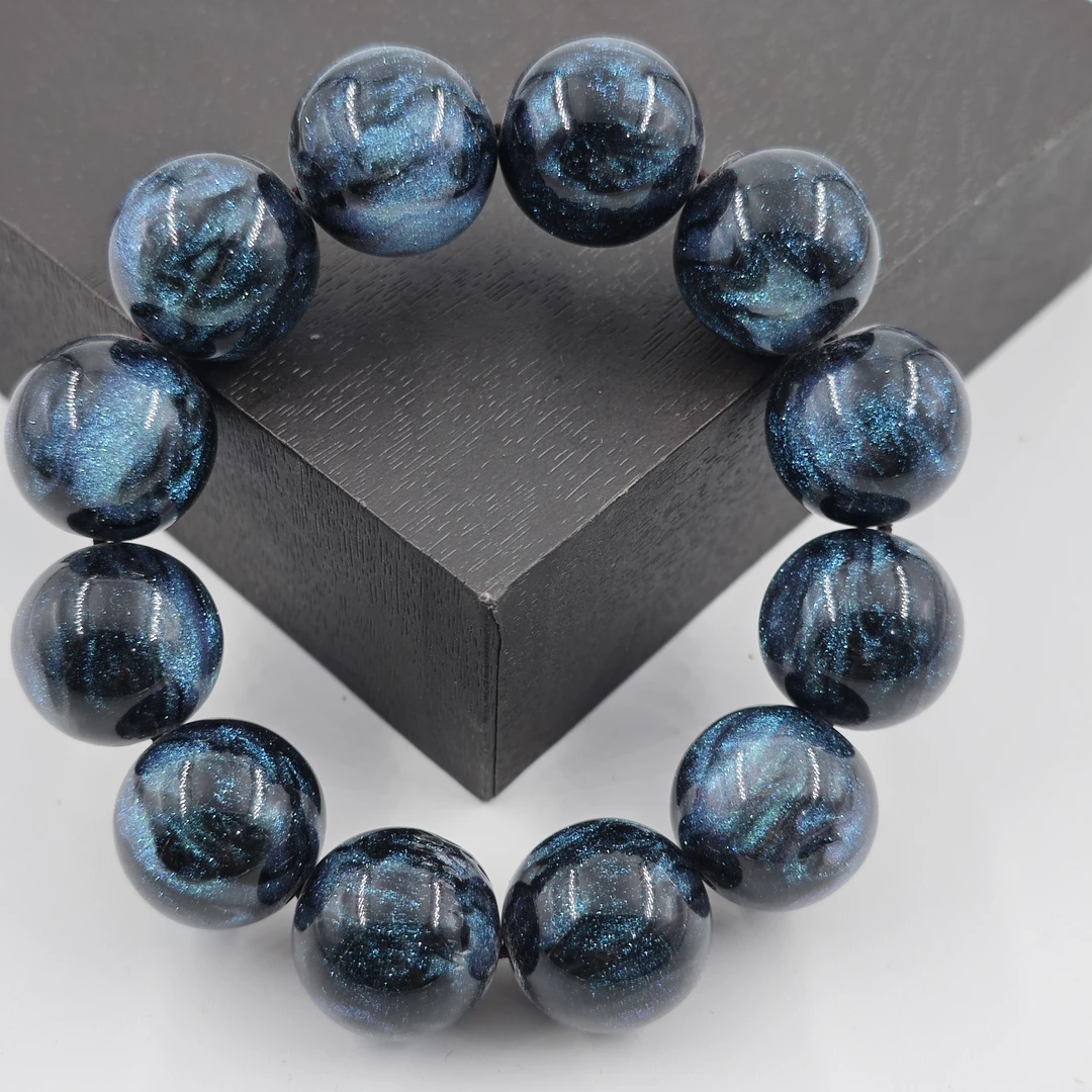 G023时尚潮流精品人鱼色树脂手串