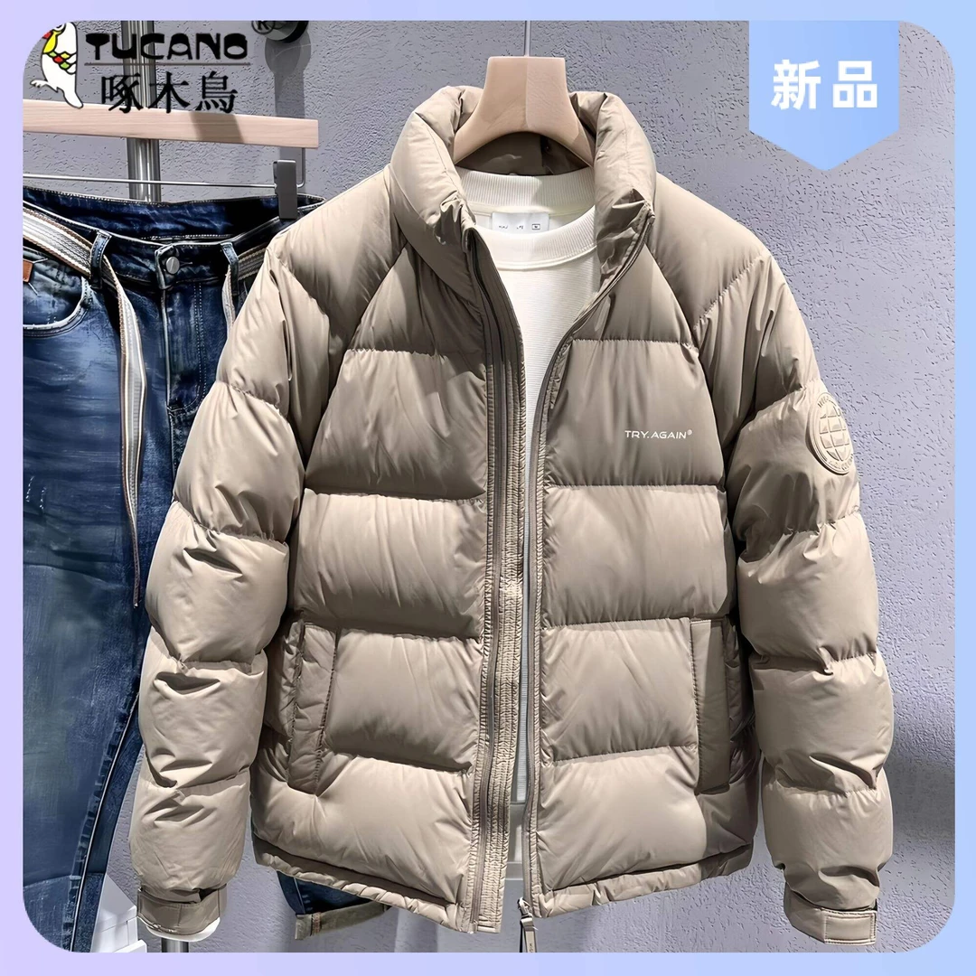 TUCANO/啄木鳥冬季男士新款立领防寒服青年商务休闲宽松保暖外套