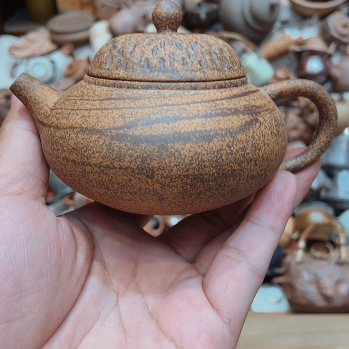 柴烧老岩泥高端茶器