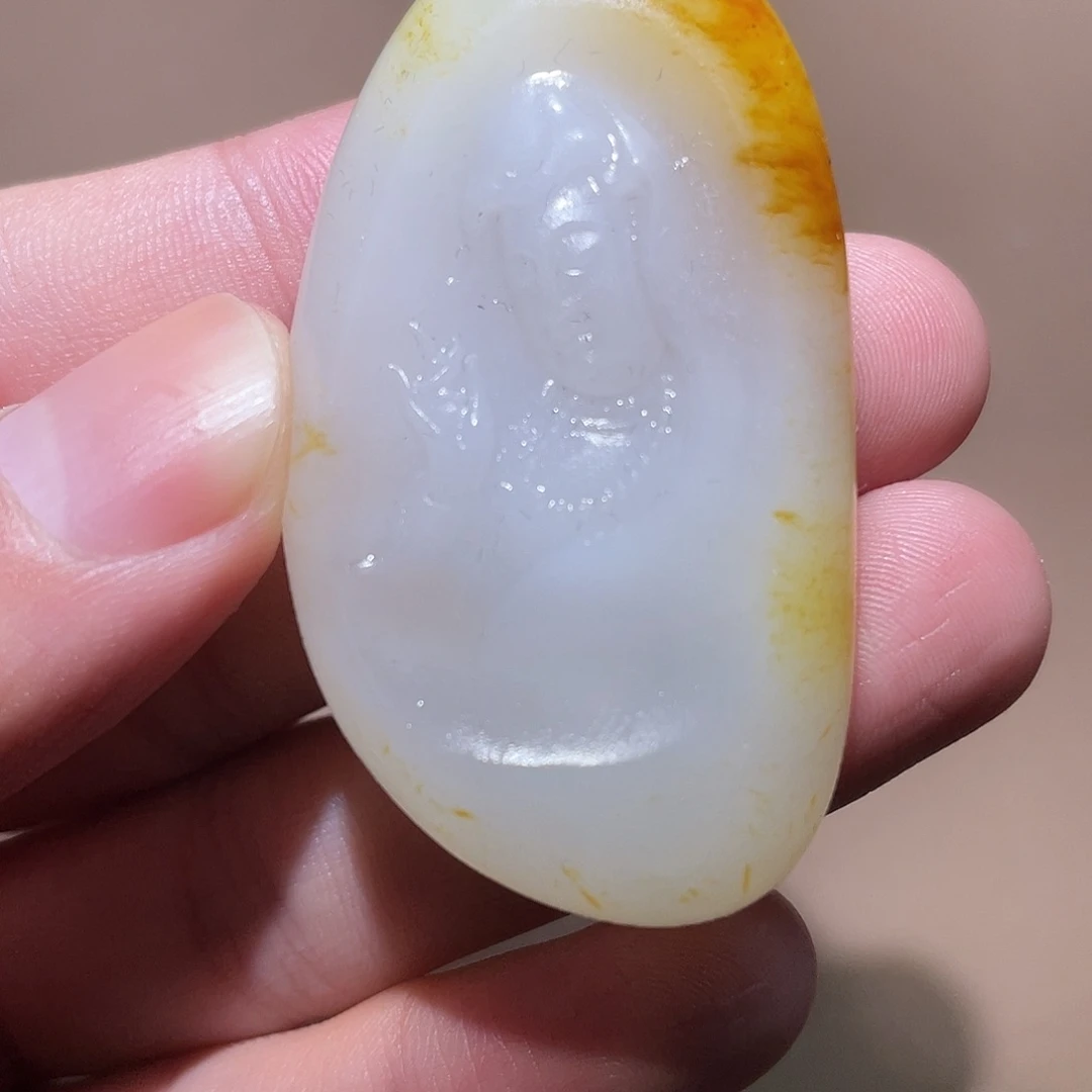 和田玉颈饰未镶嵌Y