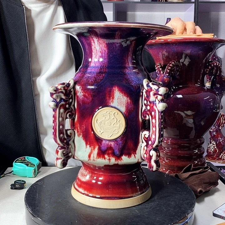 瓷片中国神垕精品钧瓷