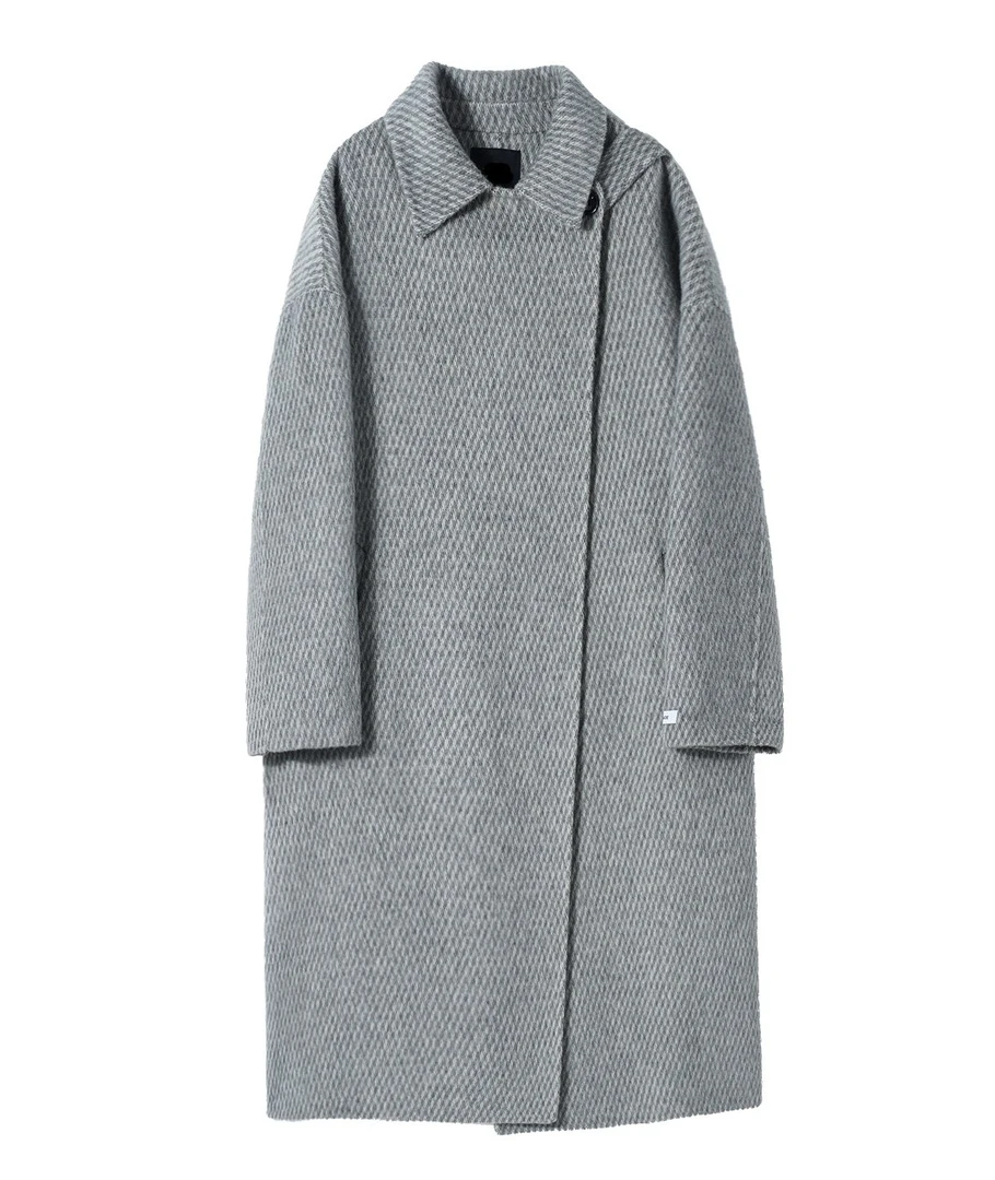 卡寇岚【夜梦巴黎】2025秋冬新款气质高级双面手工加厚羊毛大衣