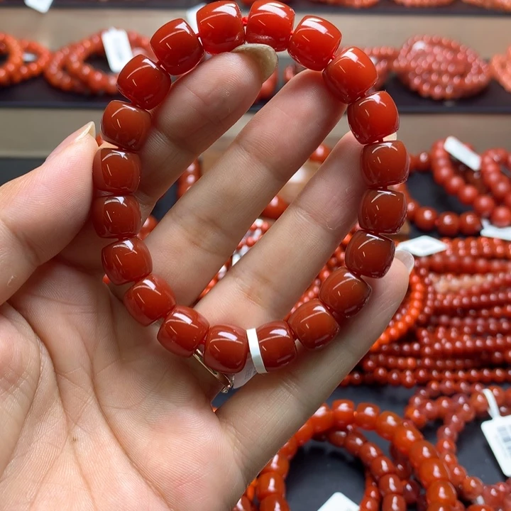 玛瑙/玉髓手串未镶嵌沐*姐