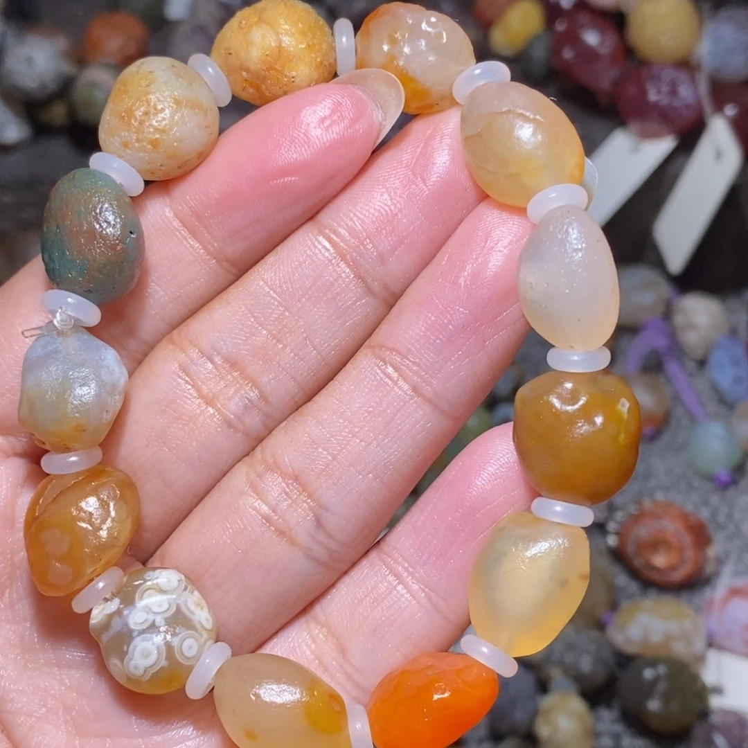 玛瑙/玉髓未镶嵌珠宝半成品