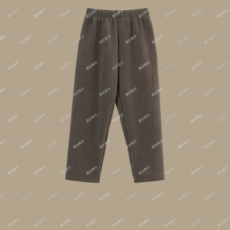 原创设计24-2182【君不知】加厚休闲百搭宽松秋冬阔腿裤