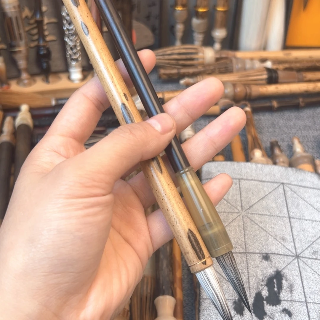 定制 狐狸毛3.2，3.7梅鹿，胡桃木