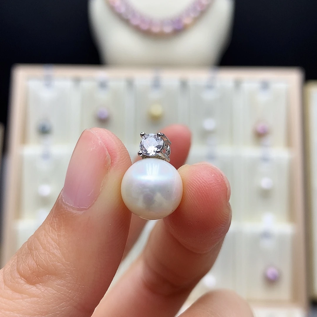 合金淡水珍珠颈饰