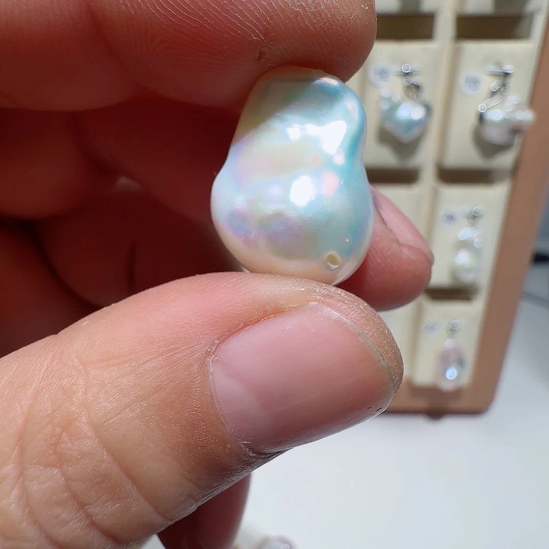 合金颈饰淡水珍珠