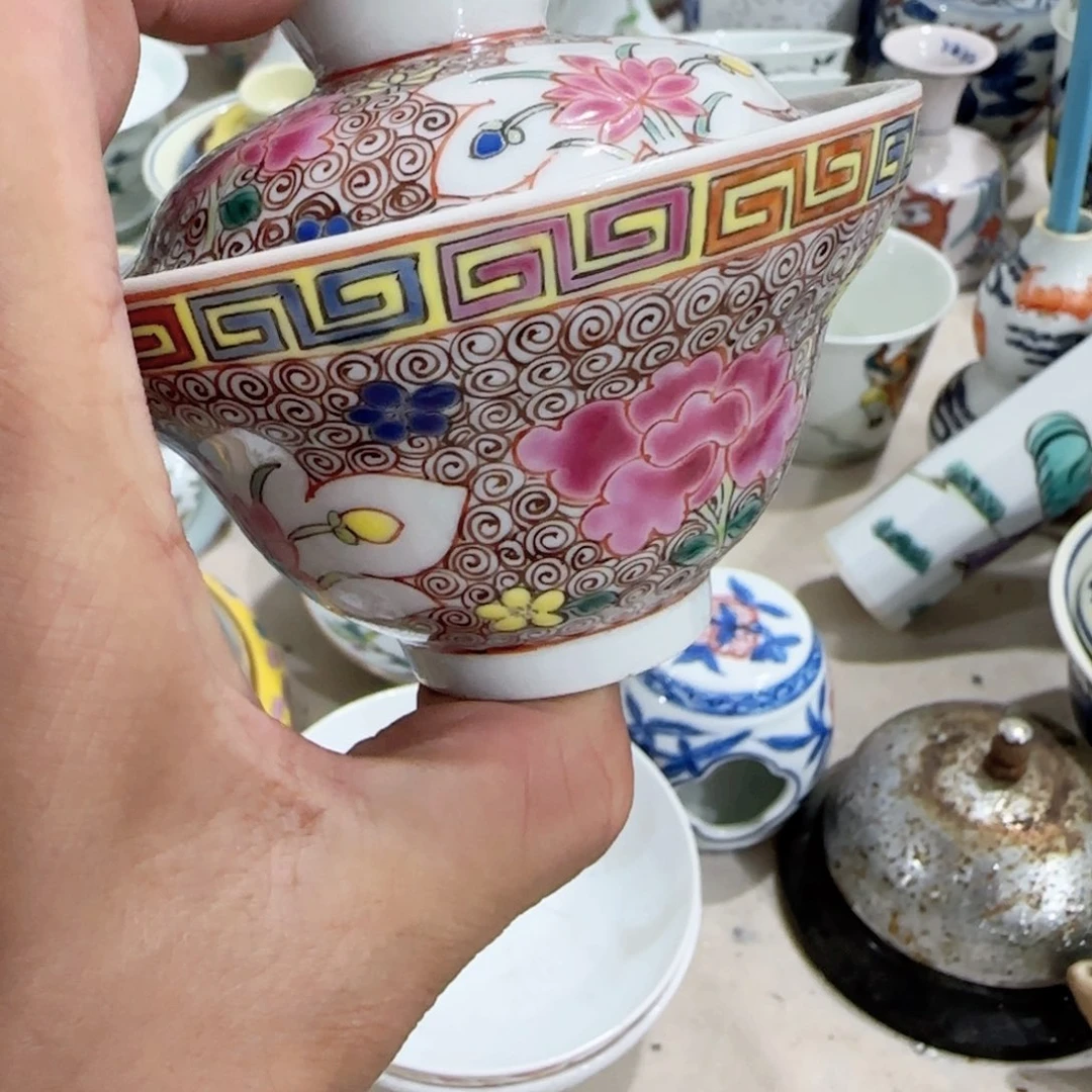 其他手绘瓷器，手瓷器器