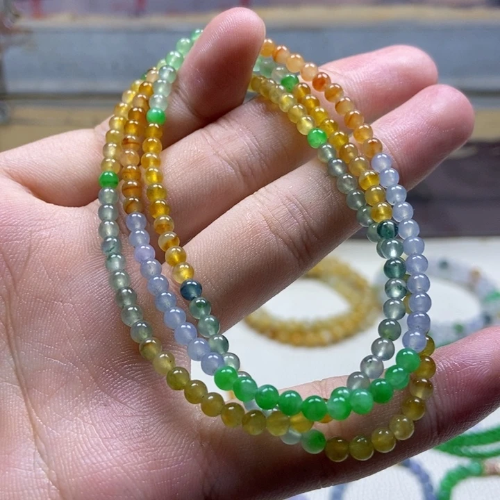 定制翡翠未镶嵌缅甸翡翠A货卡3.8