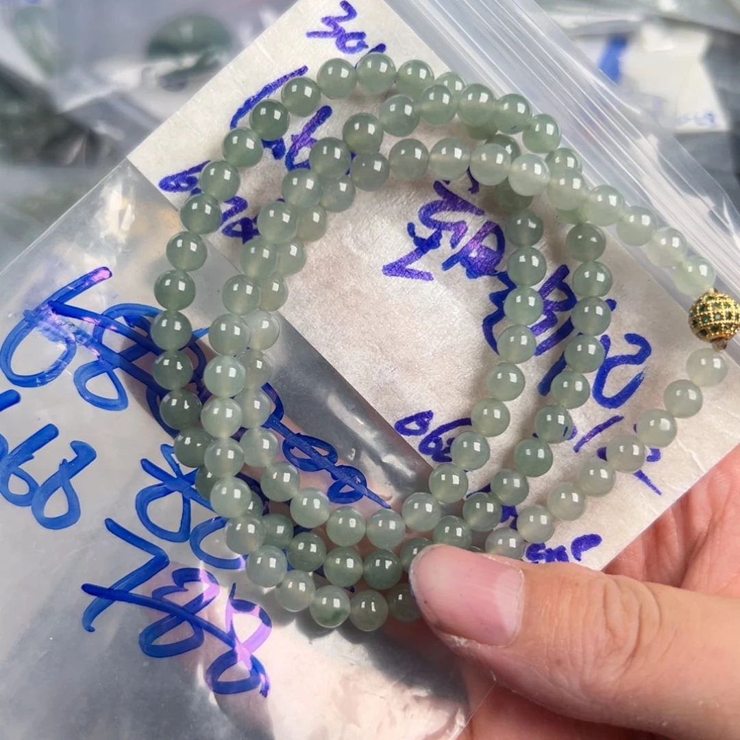 望***忆未镶嵌手链翡翠缅甸翡翠