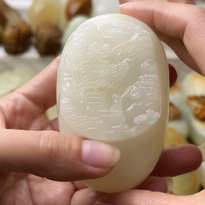 石材古青石不退换山水