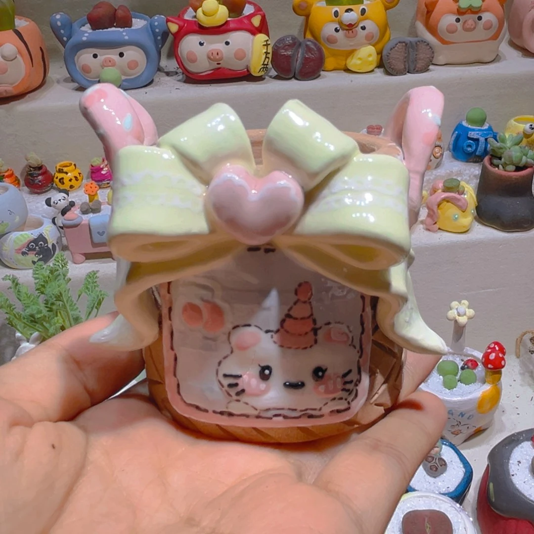 129纯手工制作重工盆盆