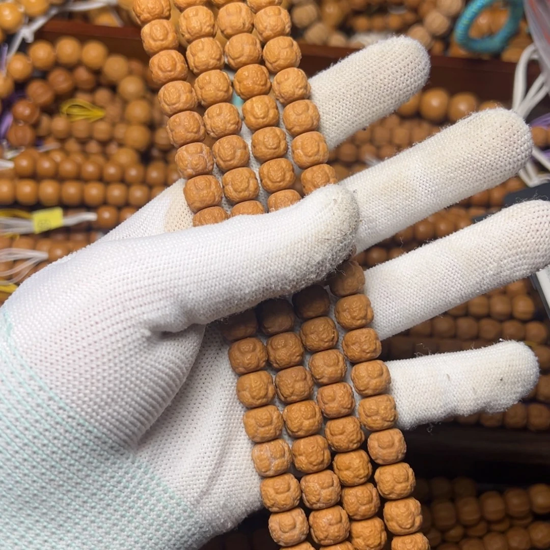 手串猴头核桃微瑕饕餮