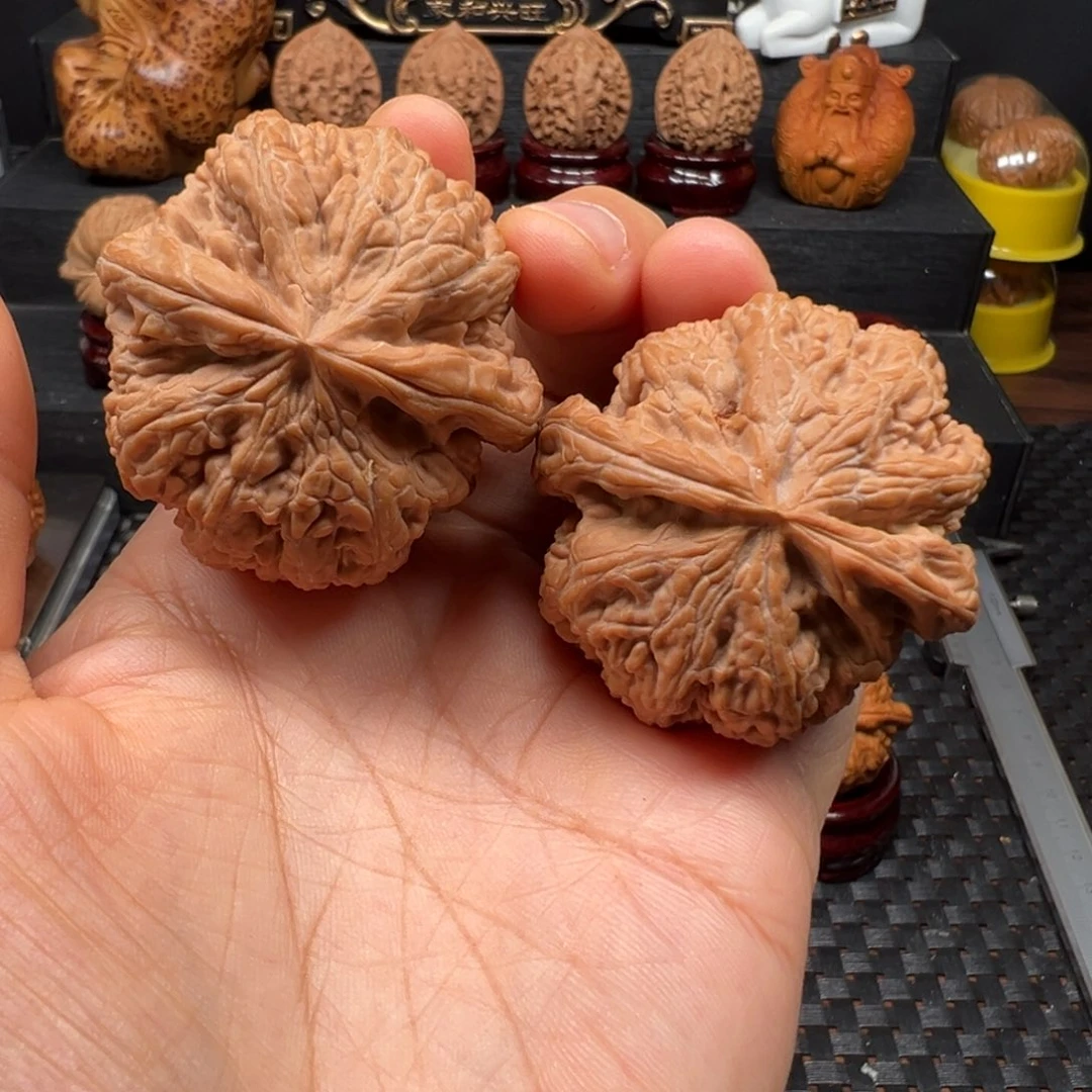 ****星吊坠文玩核桃45大粗筋