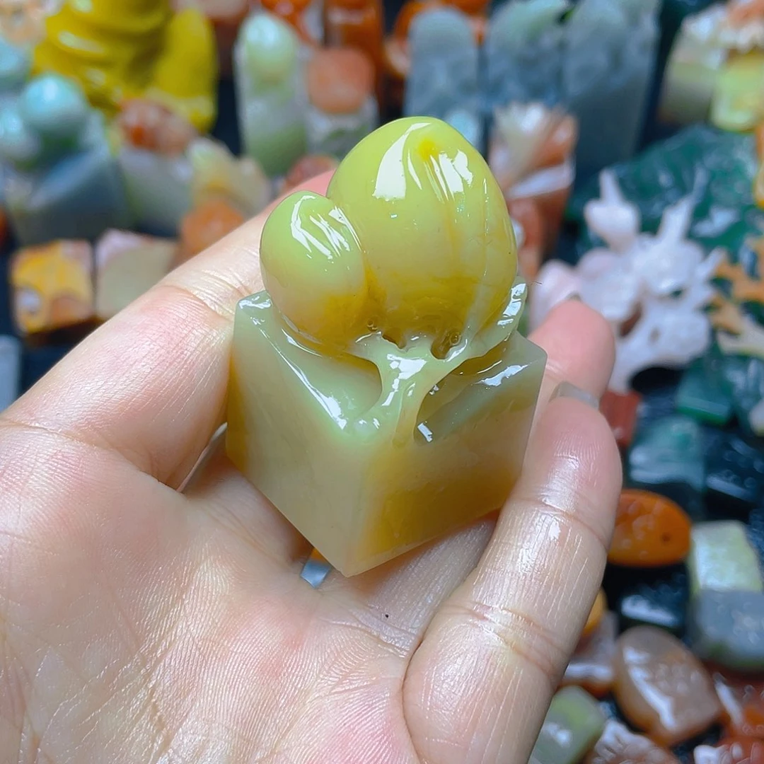 青田石印石北部黄