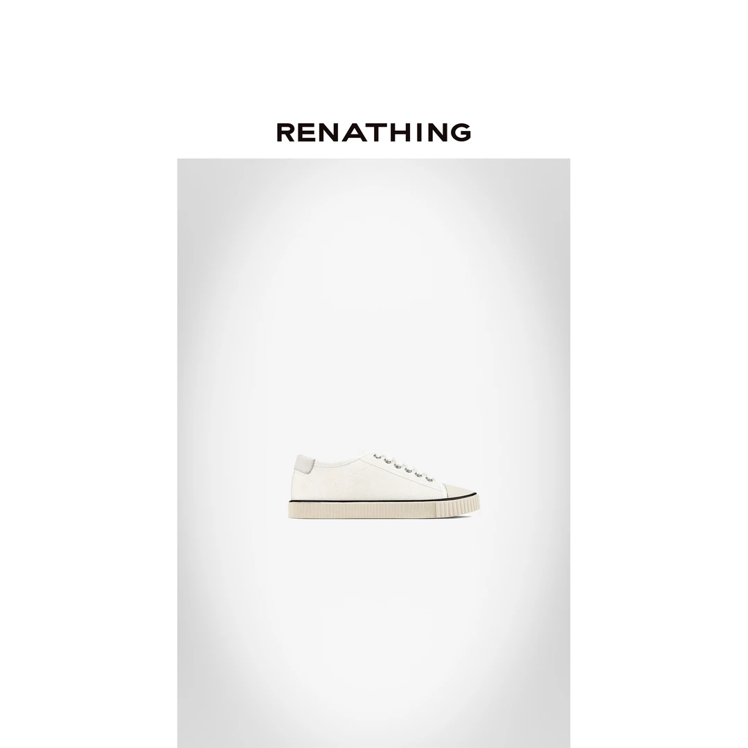 【RENATHING】经典百搭系带帆布鞋
