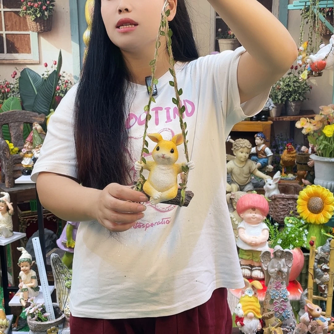 摆件花园摆件红红火火