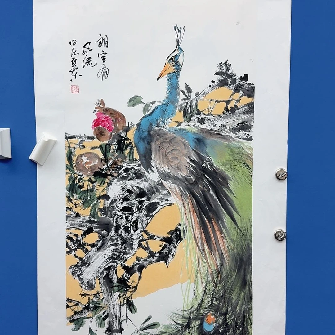 国画多次参加国内外大型