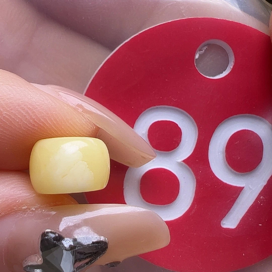 蜜蜡未镶嵌珠宝奇石用****98.5mm墩子