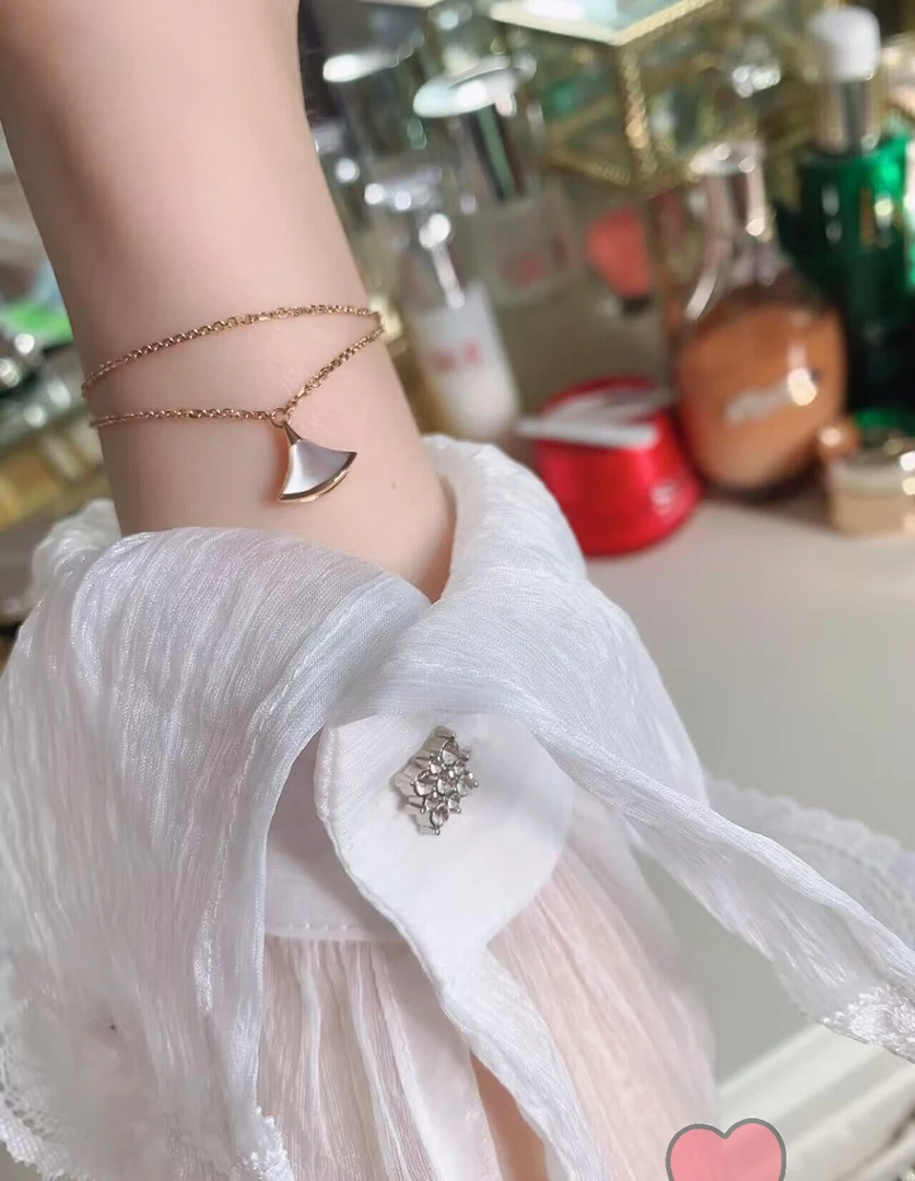 《ZS》网红小扇子裙子 开合 气质时尚百搭手链