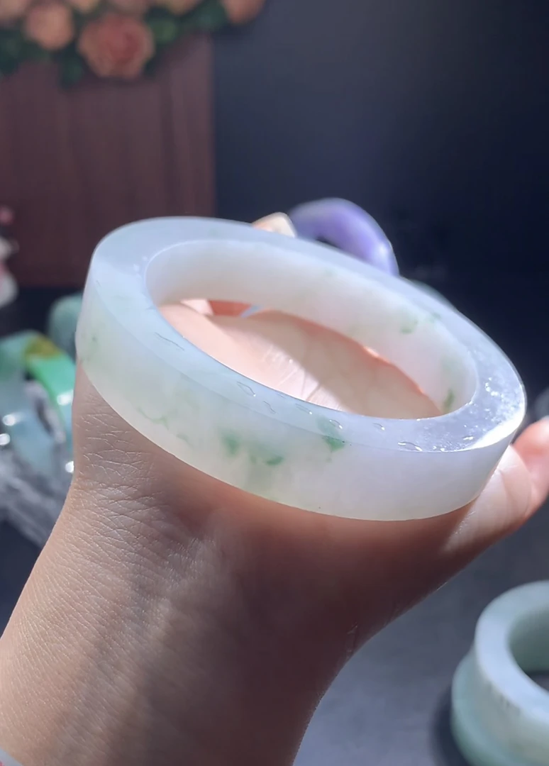 天然A货翡翠手镯