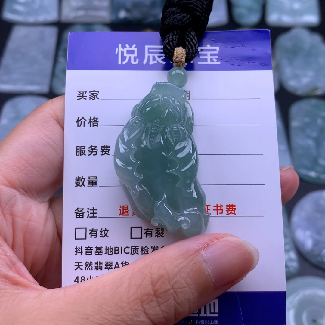 翡翠未镶嵌颈饰翡翠貔貅