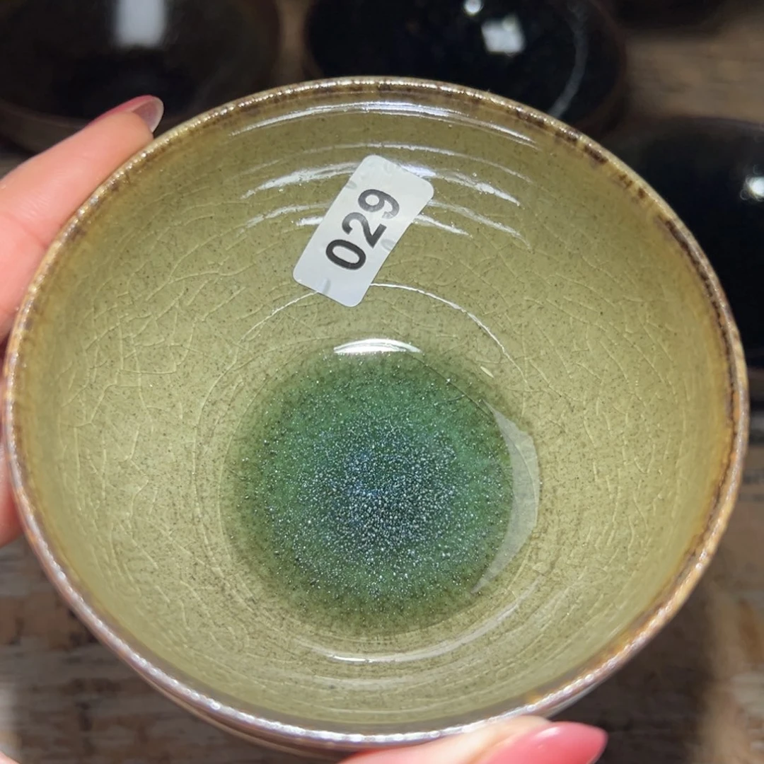 和***和茶盏全手工原矿原釉建盏