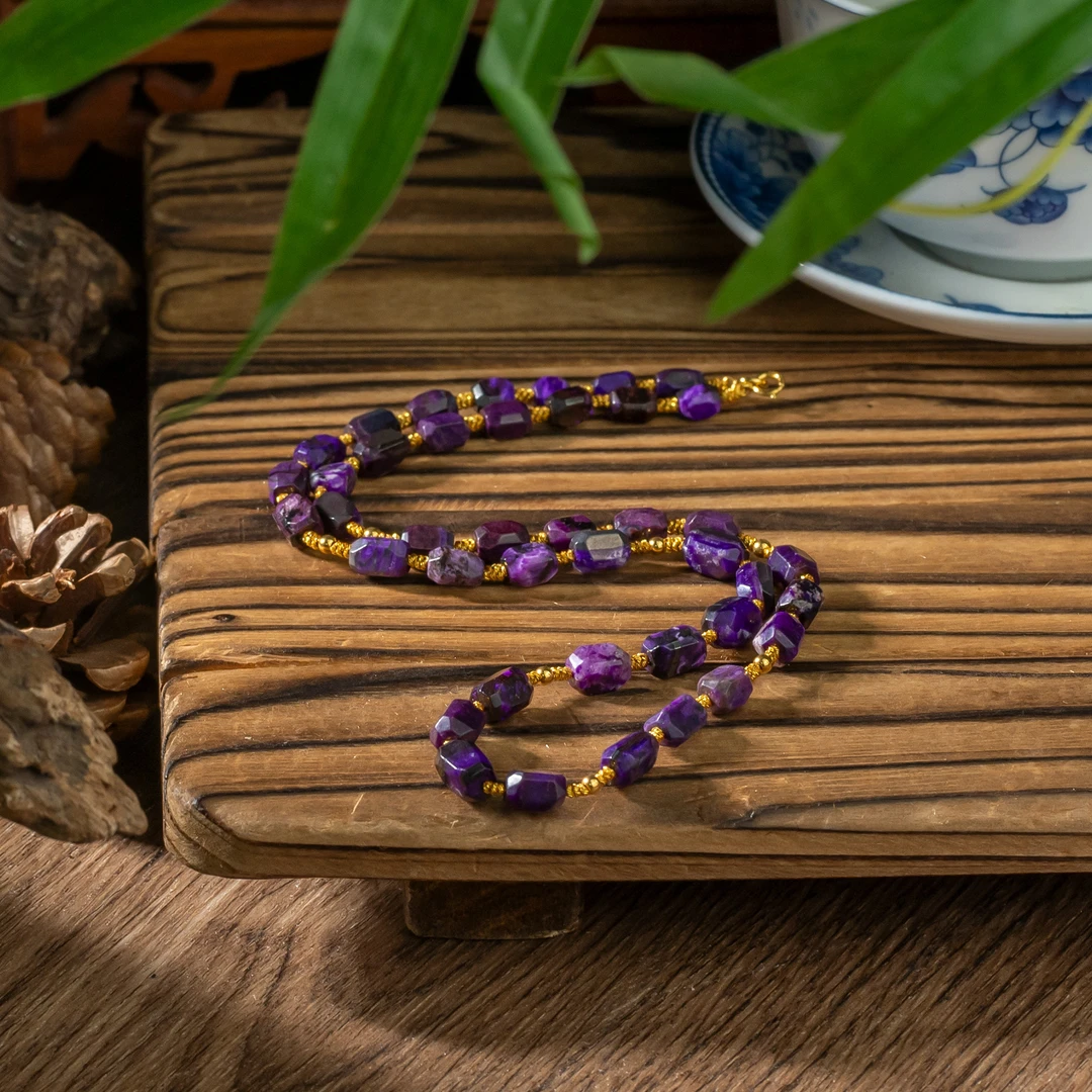 世间臻宝-卿宁丨18K金丝绒舒俱来项链/多样性发/P7030/45cm±