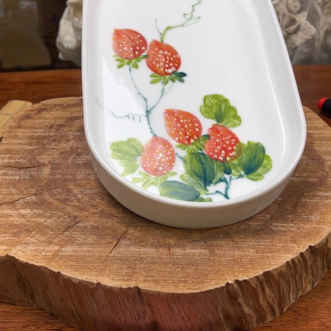 瓷片景德镇陶瓷手工手绘制作