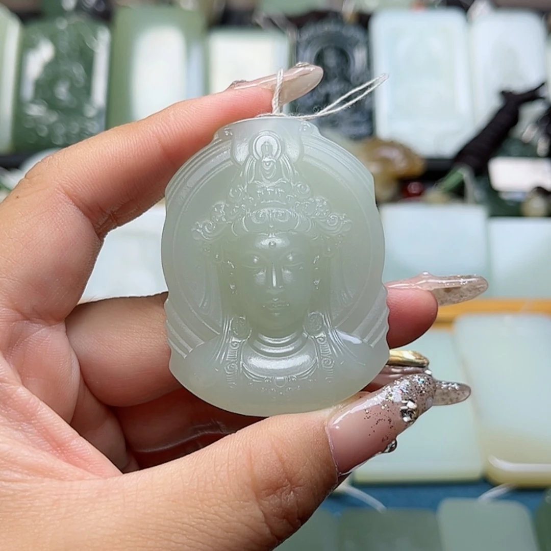 【闪购商品】和田玉未镶嵌颈饰萬***意