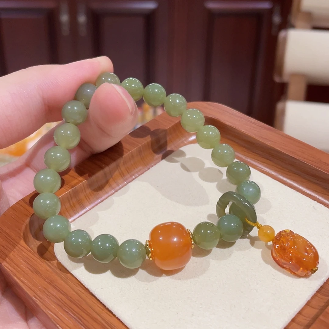 手链蜜蜡未镶嵌手串