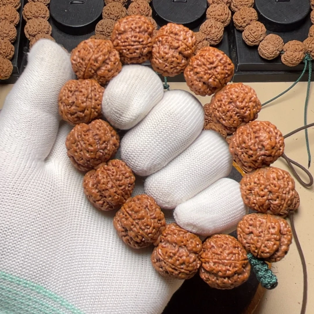 .***.金刚菩提手串古龙凹底梅花福利款24+