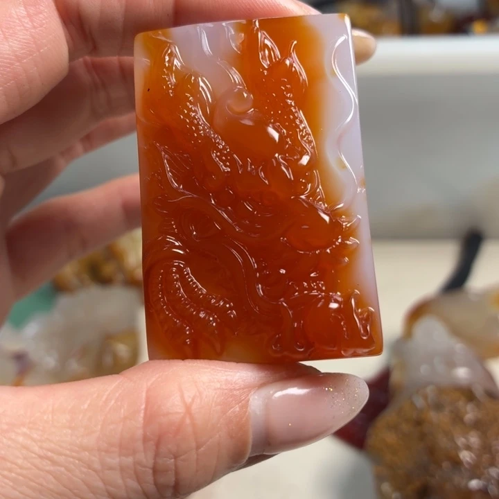 玛瑙/玉髓未镶嵌吊坠(不含链)