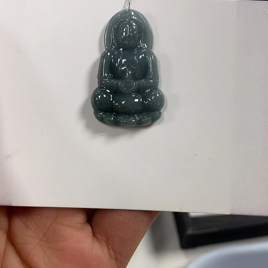 【闪购商品】翡翠颈饰未镶嵌观音