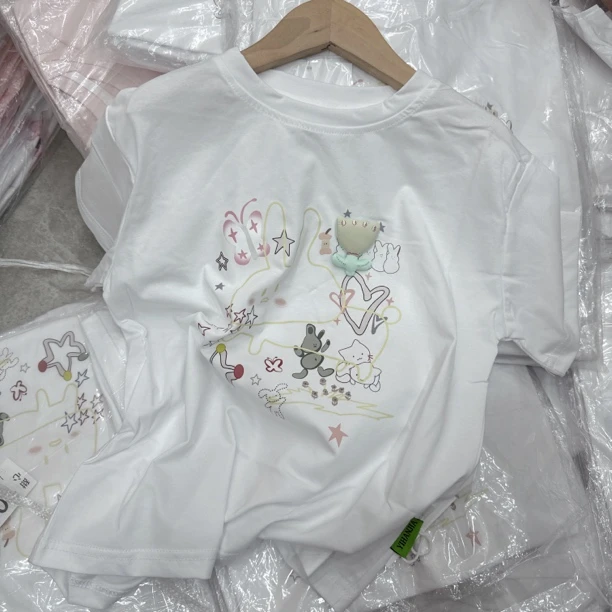 F150衣涵儿童夏季短袖T恤小兔款