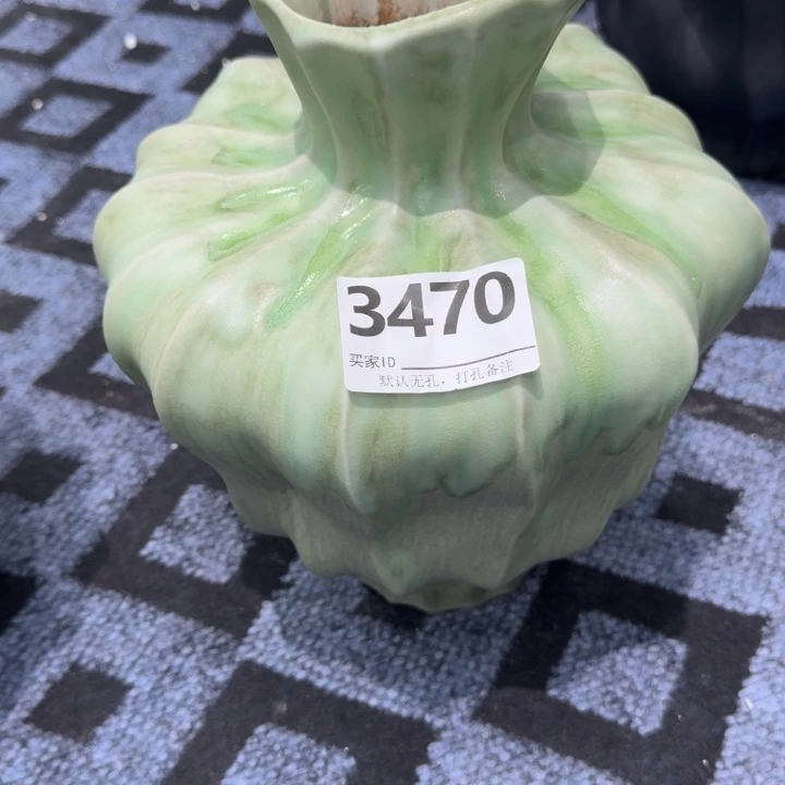 *****瓷片景德镇高温高温花器编码3470高31口6默认无孔