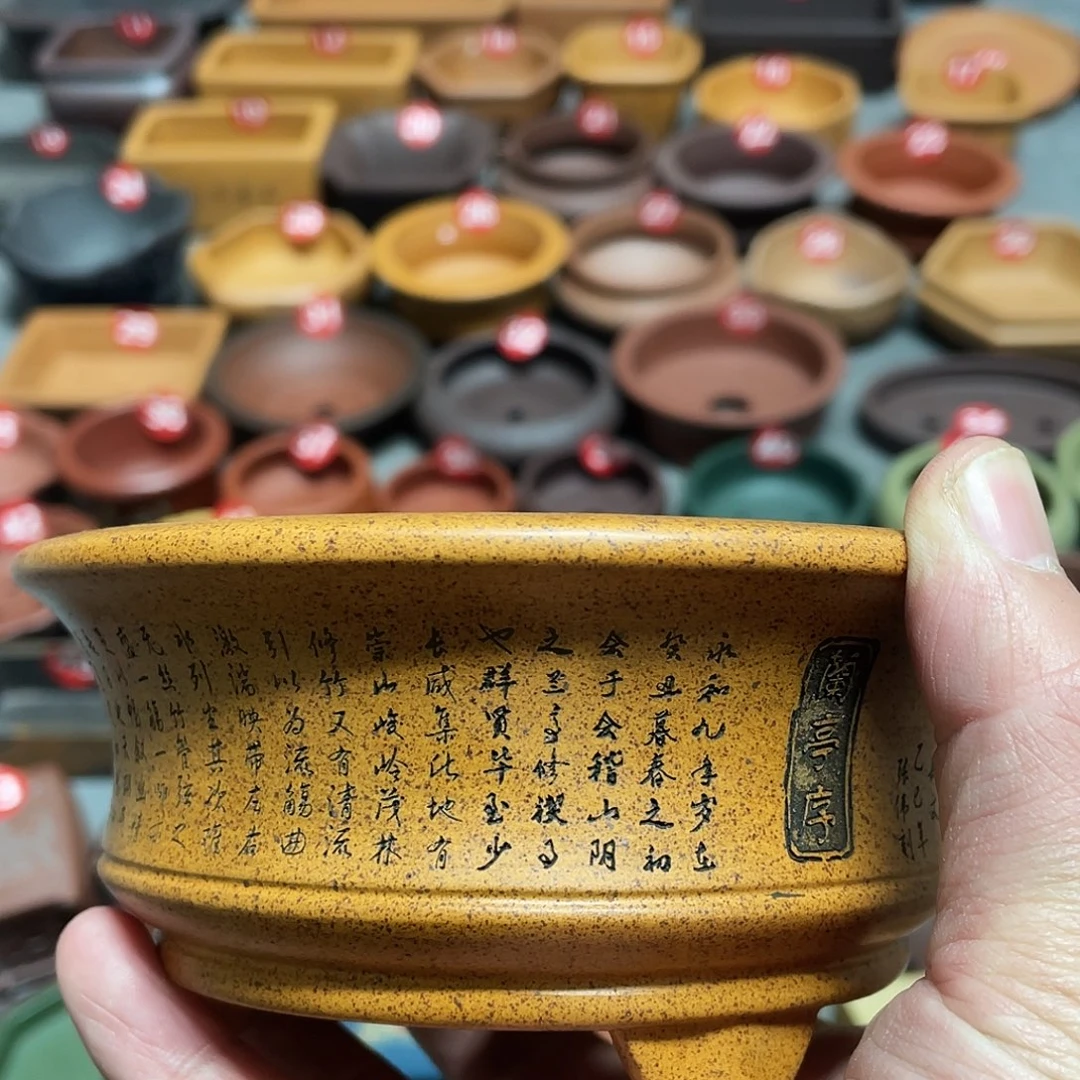 紫砂小盆11*4.5cmmmm