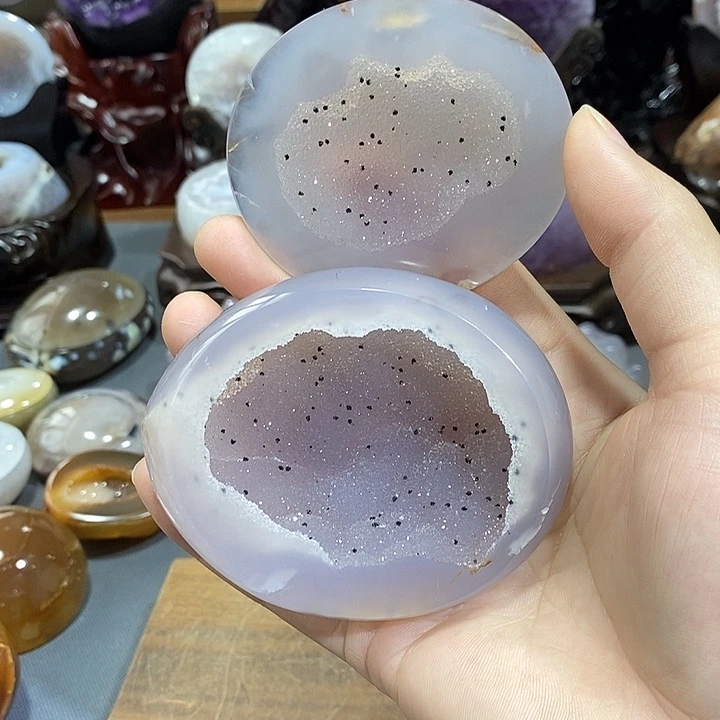 摆件紫晶未镶嵌聚宝盆