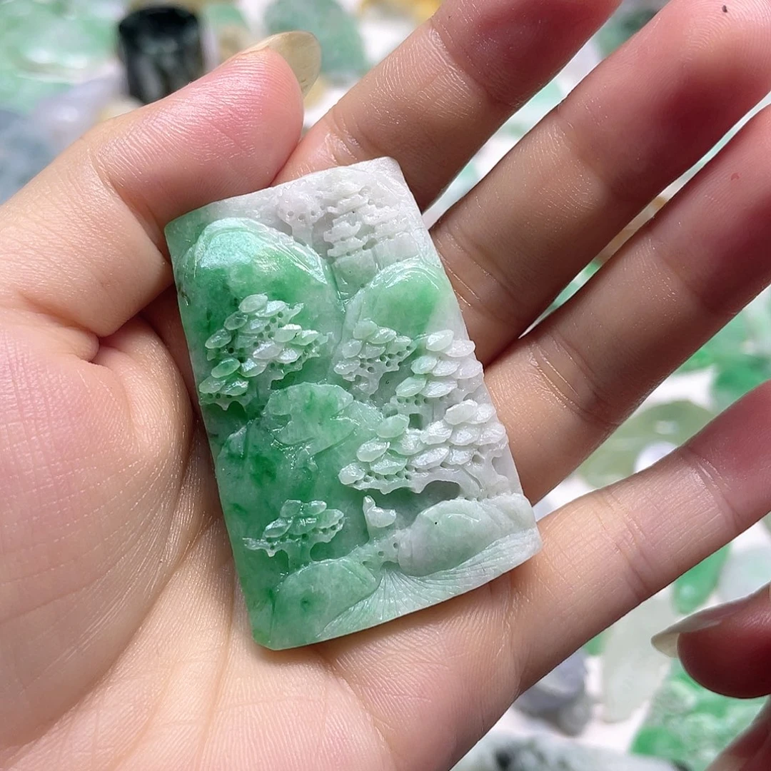 未镶嵌定制翡翠翡翠