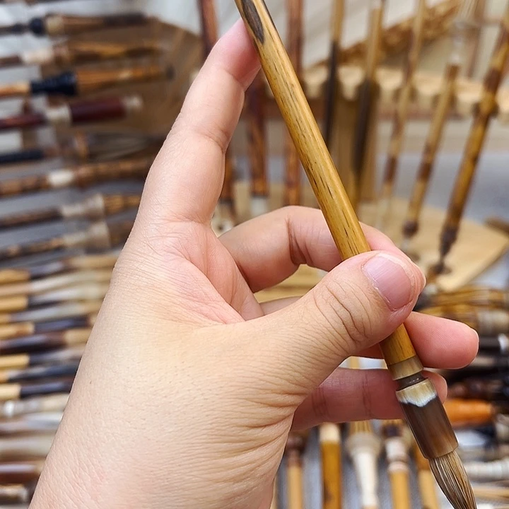 白狼毫的寸楷作品高毛